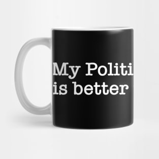 My Political Opinion Is Better Than Yours Mug
